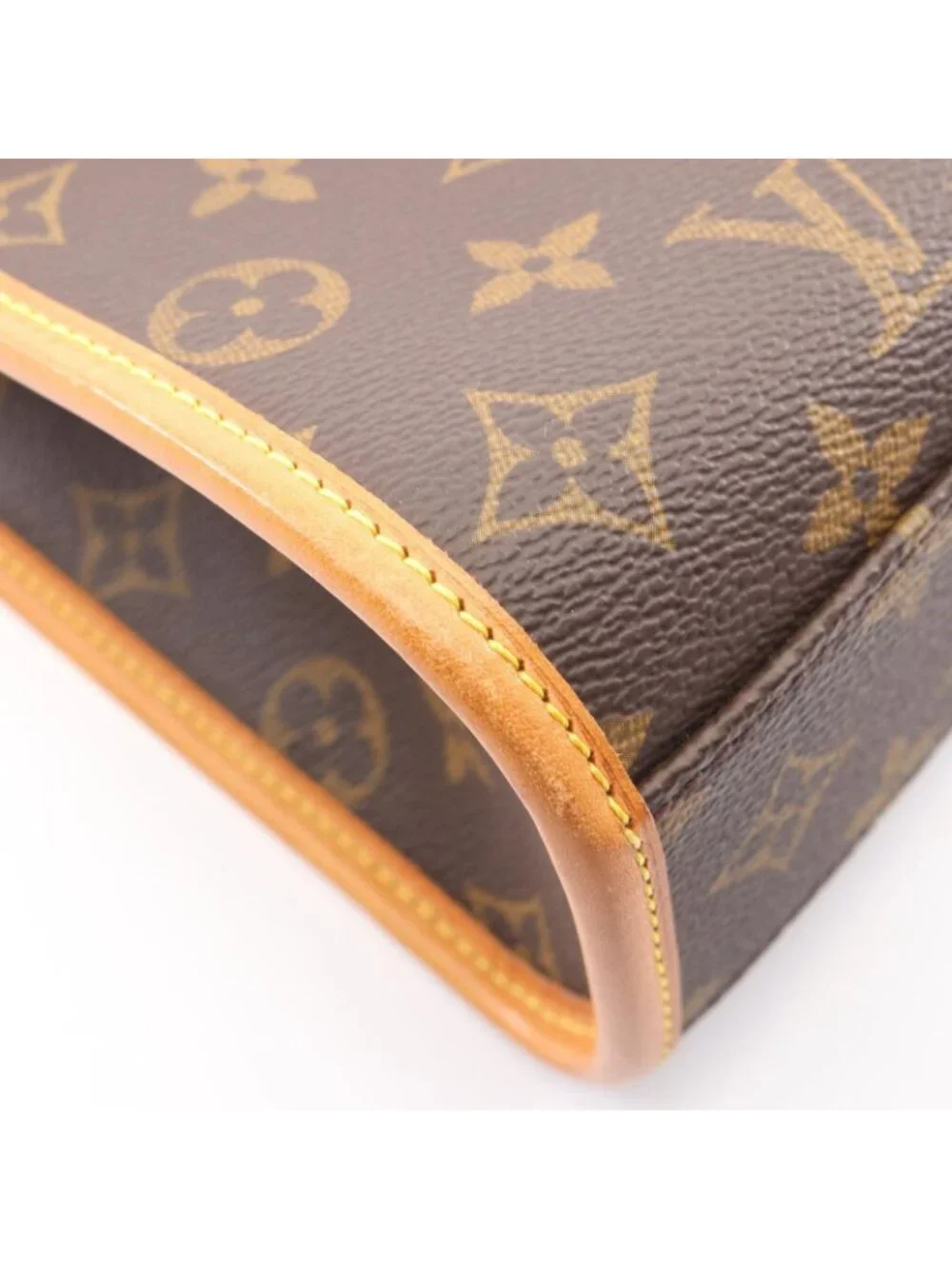 Louis Vuitton Handbag Bel Air Monogram 2-Way Canvas Leather